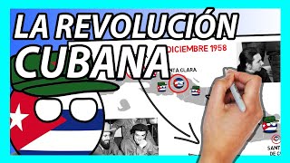 La REVOLUCIÓN CUBANA en 10 minutos  Breve historia de CUBA [upl. by Zaller]