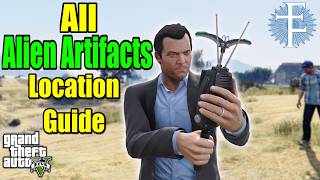 Epsilon All Alien Artifacts Locations  GTA 5 Story Mode [upl. by Madriene357]