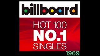 The USA Billboard number ones of 1969 [upl. by Buhler]