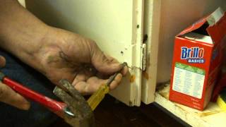 How To Install A Cabinet Hinge [upl. by Aynwad]