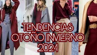 MODA OTOÑO INVIERNO 2024 OUTFITS INSPIRACION modafemenia outfitinspo [upl. by Mellins]