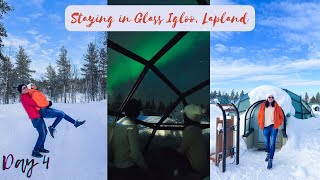 Glass Igloo Stay in Kakslauttanen Arctic Resort  Finland Day 4 [upl. by Osher281]