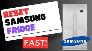 Reset A Samsung Fridge FAST [upl. by Heidy]