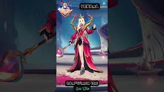 SHORTS Intro  Vexana quotSanguine Rosequot Epic Skin  MLBB Skin Effects [upl. by Laresa812]