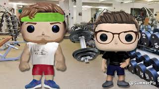 Josh Horowitz meets Sam Heughan at the gym [upl. by Tally]