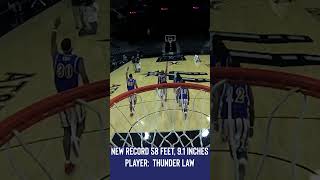 World Record Trick Shot FROM THE FLOOR  Harlem Globetrotters [upl. by Anet105]