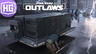 Star Wars Outlaws  Imperial Space Station Gameplay [upl. by Ahteral384]