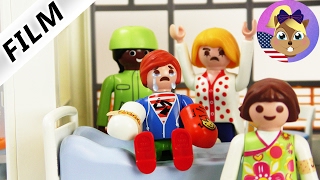 Playmobil Film  BAD LUCK JULIAN BREAKS BOTH ARMS Kids Series Vogel Family [upl. by Icat]