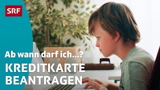 Ab wann darf ich als Kind eine Kreditkarte haben  Kindervideos  SRF Kids [upl. by Cate]