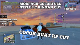 MODPACK GTA SAMP ANDROID STYLE PC BY AZAM  GTA SAMP [upl. by Arta875]