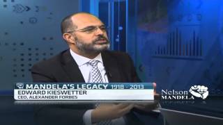 Remebering Nelson Mandela with Alexander Forbes CEO Edward Kieswetter [upl. by Assenal]