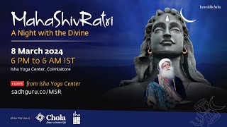 LIVE 🟠 MahaShivRatri 2024 Live With Sadhguru  Trend Shakthi [upl. by Kawai132]