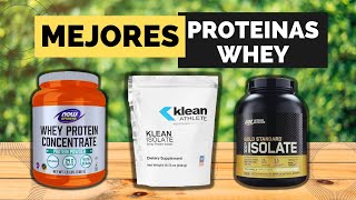 Las Mejores Proteínas Whey 2025 Guía para Escoger la Mejor [upl. by Mayyahk]