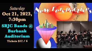 SRJC Symphonic Band amp Jazz Band  102123 Concert NEW PERSPECTIVES [upl. by Honan1]