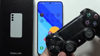 How to Pair PS4 Controller on Samsung Galaxy S24  S24 Plus [upl. by Anthony]