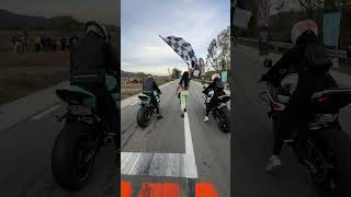 Can a Girl Really Beat the Boys in Drag Racing with a Bmw S1000RR [upl. by Eisor]