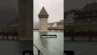 Kapellbrücke in Lucerne Switzerland [upl. by Anahsahs94]