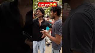 new good video 📹 bhai pani puri khilade funny viralshorts 😁😆😅 [upl. by Gerry]