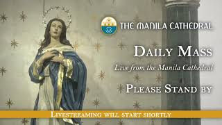 Daily Mass at the Manila Cathedral  September 27 2024 730am [upl. by Twyla246]