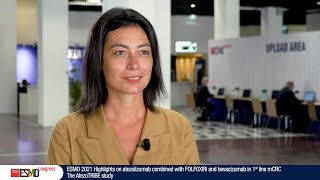 ESMO21 Highlights on atezolizumab combined with FOLFOXIRI  bev in 1stline mCRC AtezoTRIBE study [upl. by Adihsaar]