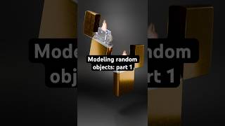 Day 1 of modeling random objects Comment what I should model next blender 3dart fyp 3dmodeling [upl. by Sisenej752]