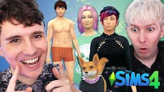 FASHION MAKEOVER SPECIAL EPISODE  Dan and Phil play The Sims 4 Season 2 13 [upl. by Acilgna]