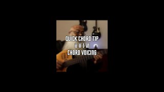 Quick chord tip  Alternate voicings for 2516 with pedal tone [upl. by Nosidda]