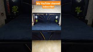 Luxury bed design shorts home my YouTube channel subscribe [upl. by Anaytat]