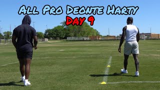 Day 9 All Pro Deonte Harty Line Work MUST WATCH [upl. by Henriette224]