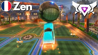 ZEN is a Mechanical MASTER in Rocket League SSL 2v2 [upl. by Hamrnand473]