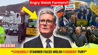 Farmers Protest Starmer Runs Wales Unites in Anger [upl. by Areyk]