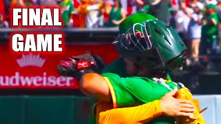 Oakland As Final Game close down the Coliseum with Win  Athletics vs Rangers 2024 MLB Highlights [upl. by Anoyk]