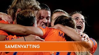 Highlights België  OranjeLeeuwinnen 2472017 [upl. by Eberly668]