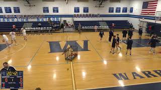 Waldwick High School vs Park Ridge High School JV Boys Basketball [upl. by Ecinereb]