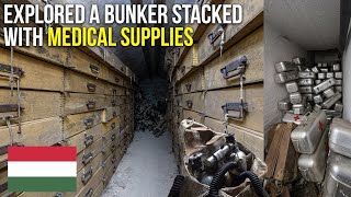 Explored a bunker stacked with medical supplies  ABANDONED [upl. by Kano]