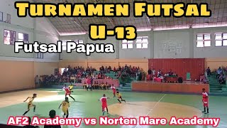 PERTANDINGAN FUTSAL U13  AF2 vs Norten Mare [upl. by Noyr]