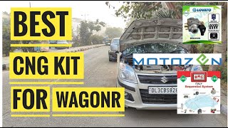 BEST CNG KIT FOR WAGONR  LOVATO   BRC  INSIGHTGEAR [upl. by Eillehs]