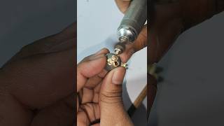 Amazing jewellery design hand machine ring jewellrymaking goldjewellery goldaccessories wood [upl. by Hun745]