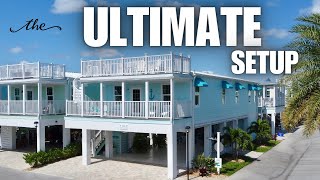 A PHENOMENAL multi section modular home inside Ocean Breeze Resort What a house tour [upl. by Rowell]