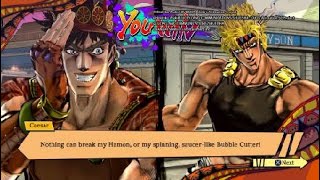 JoJos Bizarre Adventure Eyes of Heaven Joseph and Caesar vs Josuke 4 and okuyasu [upl. by Hsu]