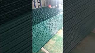 Commercial Fence PanelWire Fence PanelVinyl Coated Welded Wire Fence Panels [upl. by Richey610]