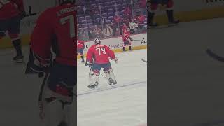 Washington capitals pre game skate [upl. by Danas814]