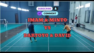 main lagi lah Minto amp Imam vs Dartoyo amp David [upl. by Brodsky397]