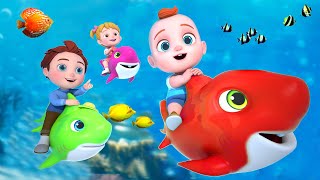 BABY SHARK HALLOWEEN SONG SURPRISE EGG  More Nursery Rhymes  Kids Songs  Toddler Learning Video [upl. by Gneh]