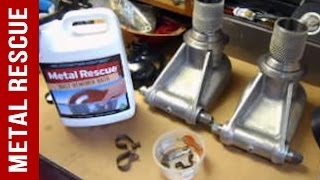 Rust Remover Test Does Metal Rescue Rust Remover Bath Work [upl. by Iluj]