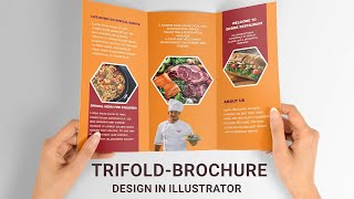 Brochure Design How to Create a Trifold Brochure [upl. by Norrabal874]