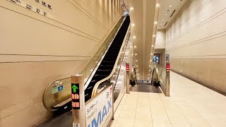 JapanTokyo Shinagawa Prince Hotel Annex Tower 4x Escalator [upl. by Tarr]