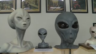 National UFO Historical Records Center opens at Rio Rancho elementary school [upl. by Ahsenik]