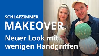 Schlafzimmer Makeover Umgestaltung mit wenigen Handgriffen  IKEA [upl. by Ahsikym]