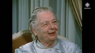 Entrevue avec Marguerite Yourcenar en 1985 [upl. by Latsyrhk180]